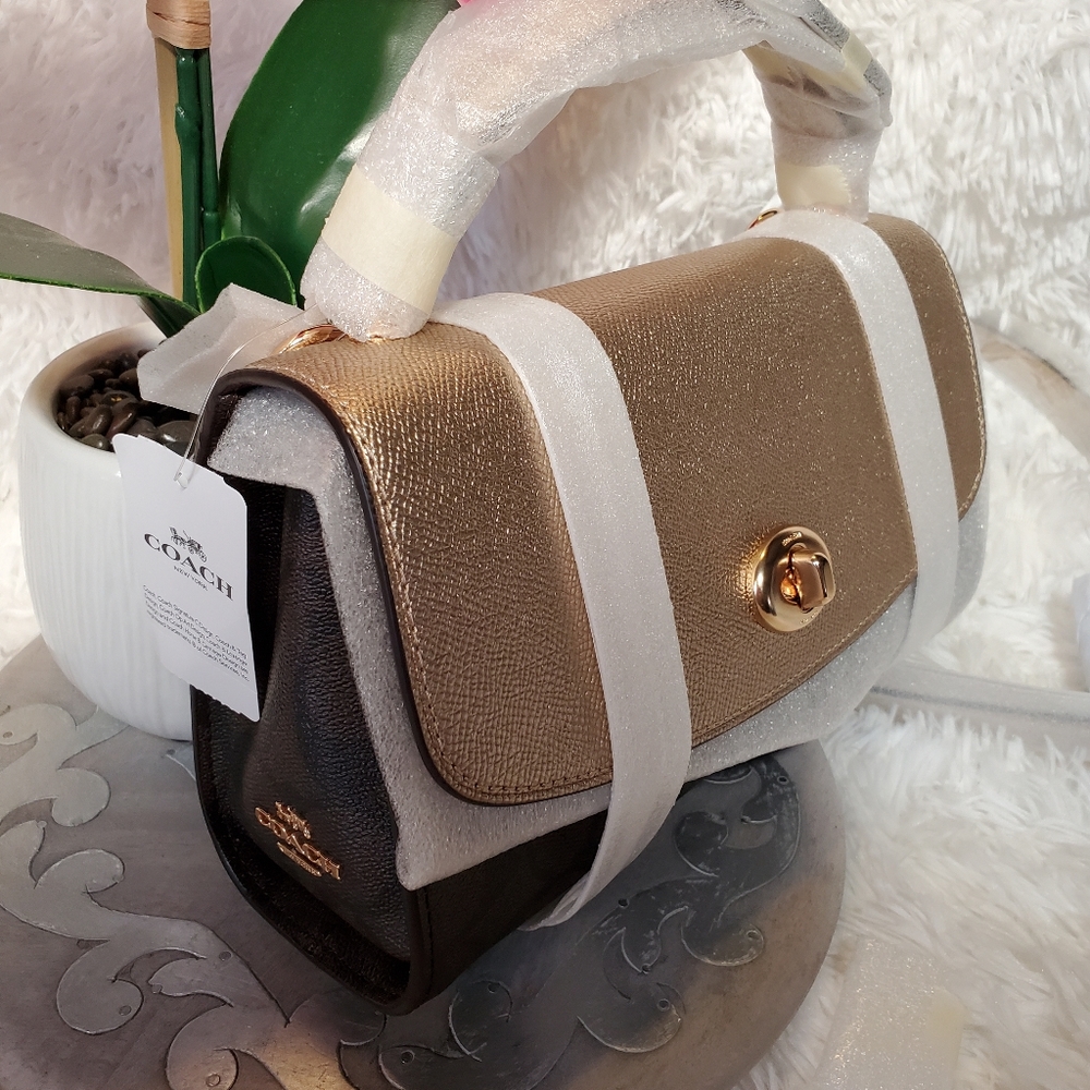 Coach Tilly Satchel 23 in Signature Canvas